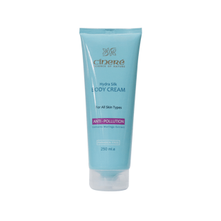 کرم بدن ضد آلودگی هوای سینره سری Hydra Silk حجم 250 میلی لیتر