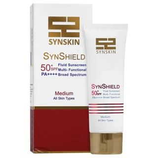 کرم ضد آفتاب فلوئید ساین شیلد SPF50 ساین اسکین 50 گرم