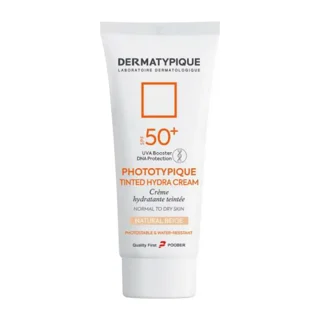 ضد آفتاب رنگی پوست خشک SPF50 فتوتیپیک بژ طبیعی درماتیپیک
