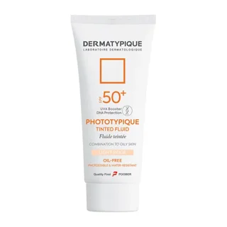 ضدآفتاب رنگی پوست چرب +SPF50 فتوتیپیک بژ روشن درماتیپیک