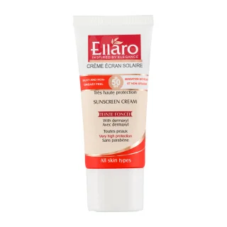 کرم ضد آفتاب رنگی الارو SPF50 مناسب انواع پوست ۵۰ میلی‎ لیتر