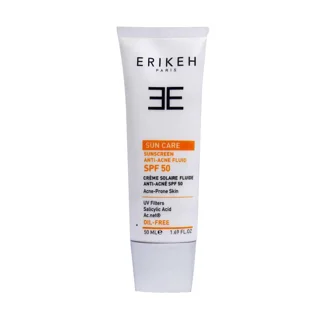 فلوئید ضد آفتاب و ضد جوش SPF50 اریکه 50 میلی لیتر