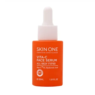 سرم صورت مدل Vit C مناسب انواع پوست اسکین وان حجم 30 میلی لیتر
