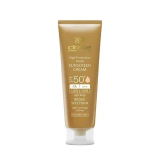 کرم ضد آفتاب رنگی SPF50 سینره 50 میلی لیتر